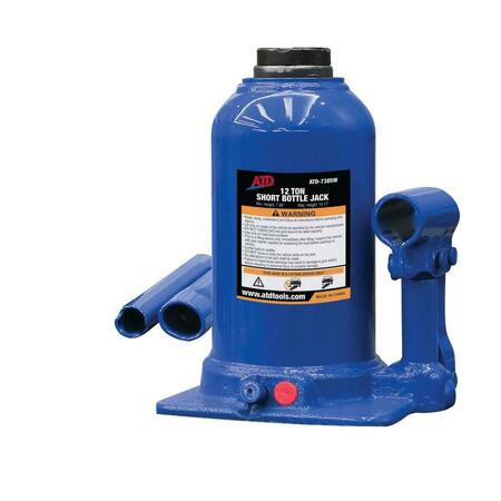 ATD TOOLS 12T Short Bottle Jack ATD-7385W